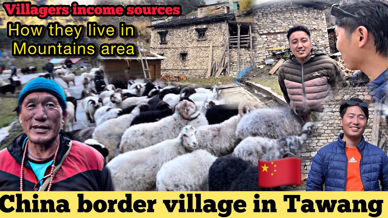 China border village in Jang Tawang || How they live and their source of income
