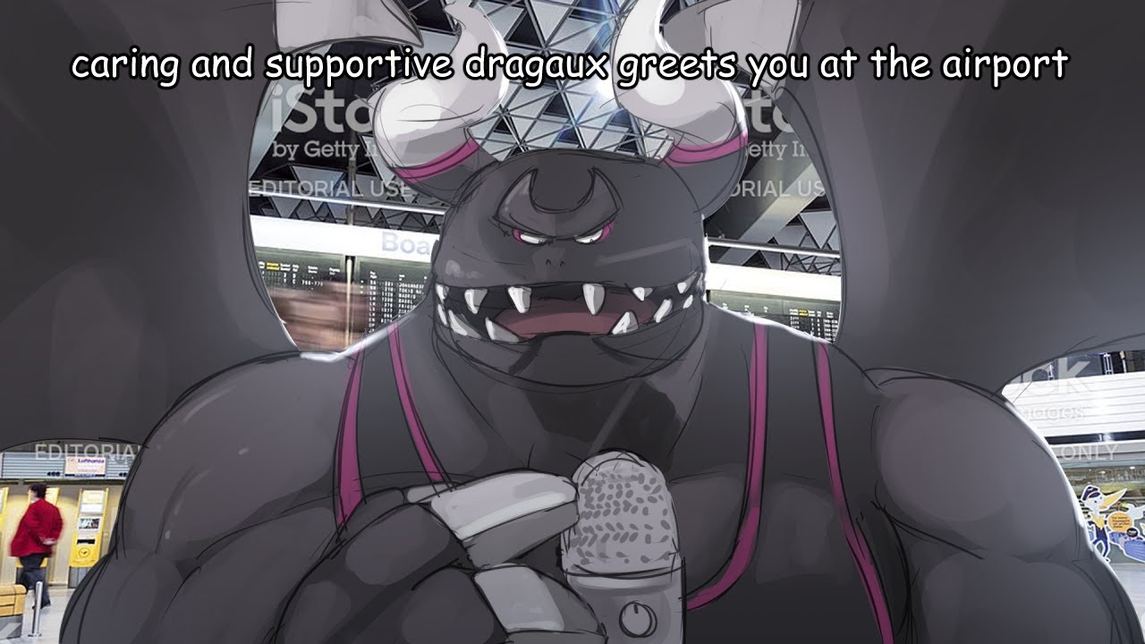 (ASMR Roleplay) Caring and Supportive Dragaux Greets You At the Airport