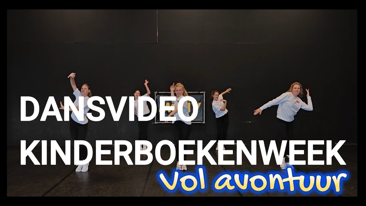 DANSVIDEO Vol Avontuur - Kinderboekenweek 2025 - Makkelijke versie Dansles