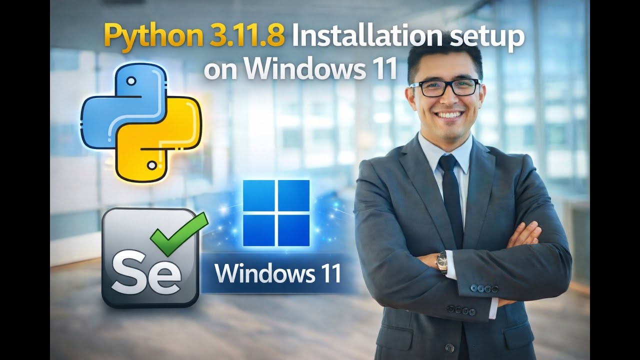 Python Installation and Setup for Automation Testing Step by Step Guide