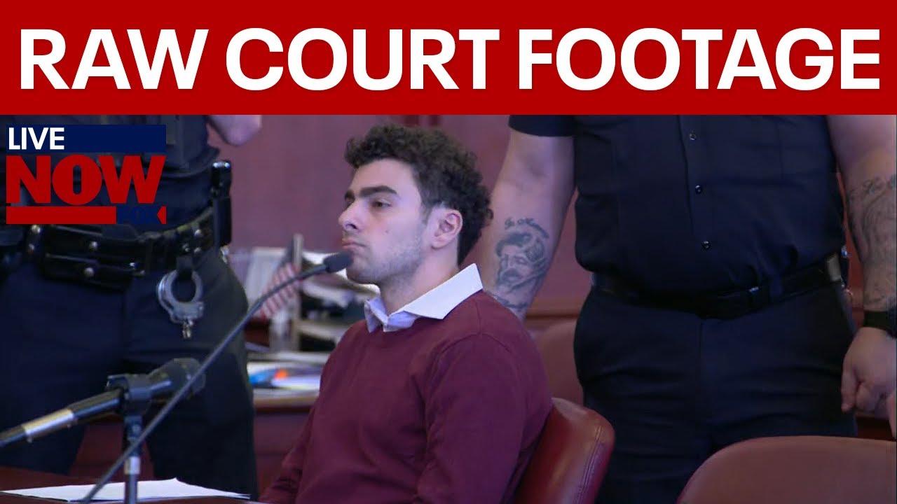 Luigi Mangione in court: Raw footage from inside the courtroom