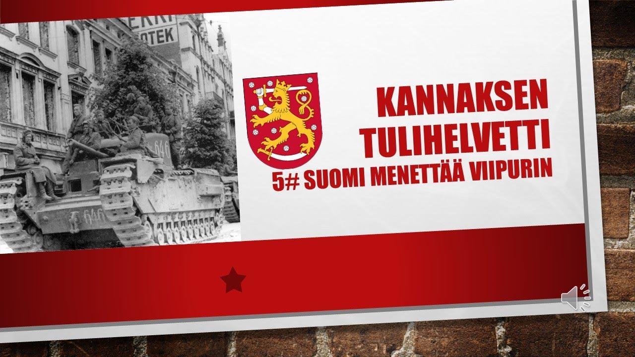 Kannaksen tulihelvetti 5# Suomi menettää Viipurin 20.6.1944
