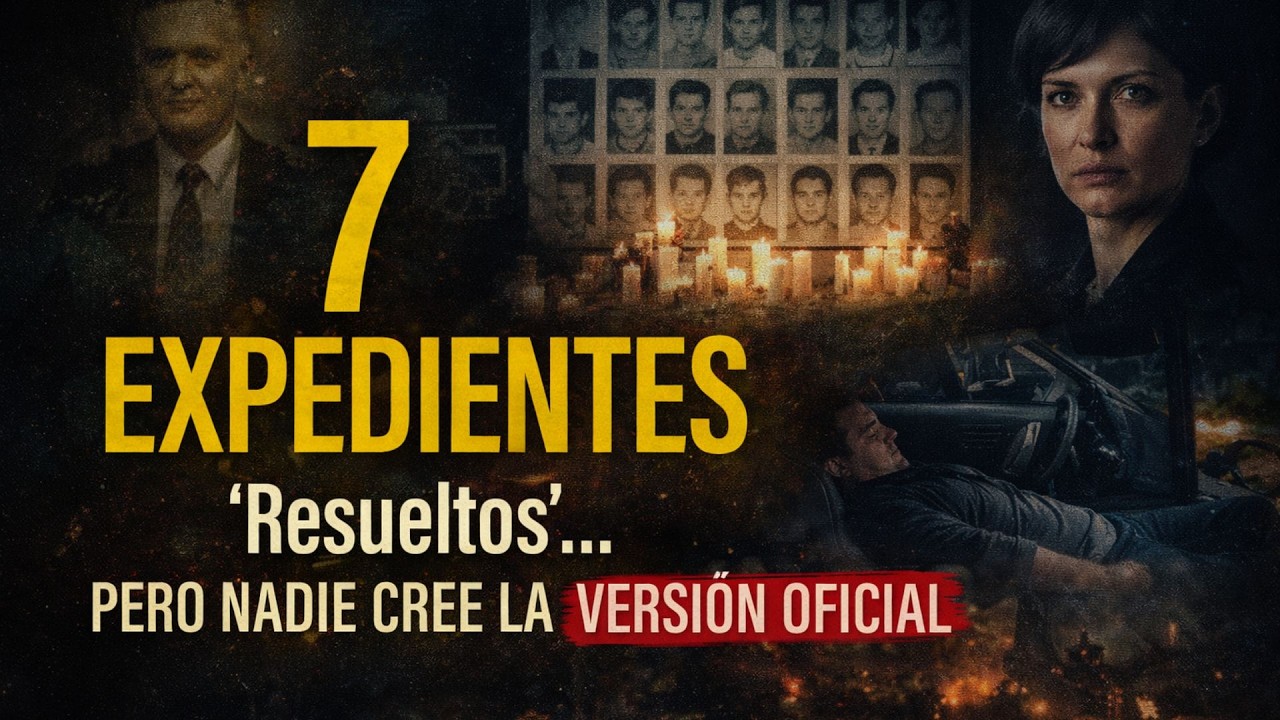 “Los 7 Expedientes Que Fueron ‘Resueltos’… Pero Nadie Cree la Versión Oficial”