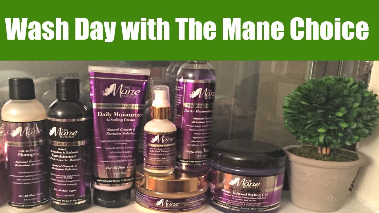 Wash Day with The Mane Choice | Fine Natural Hair