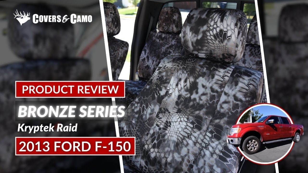Kryptek Seat Covers | Bronze Series | Kryptek Raid | 2013 Ford F-150 | Covers & Camo
