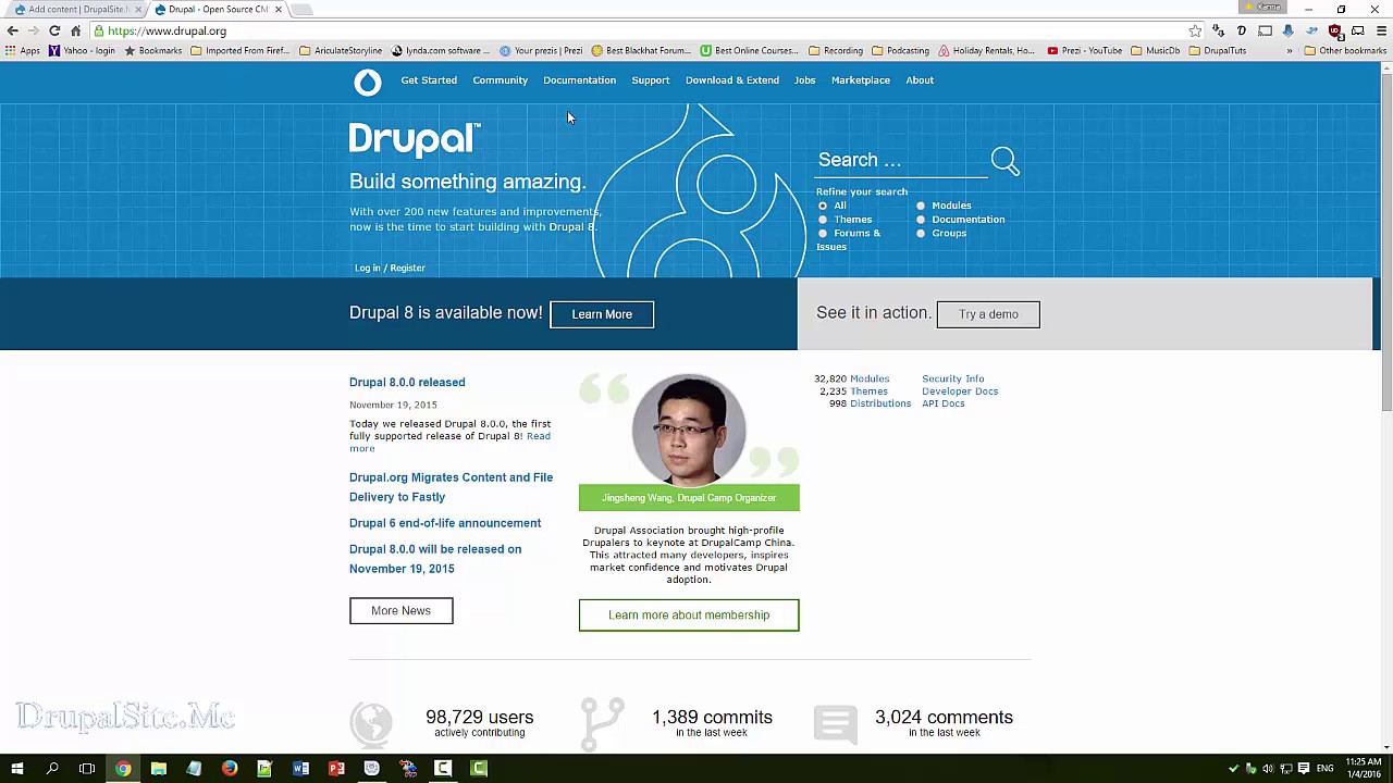 22 - Extend Drupal site with contributed modules
