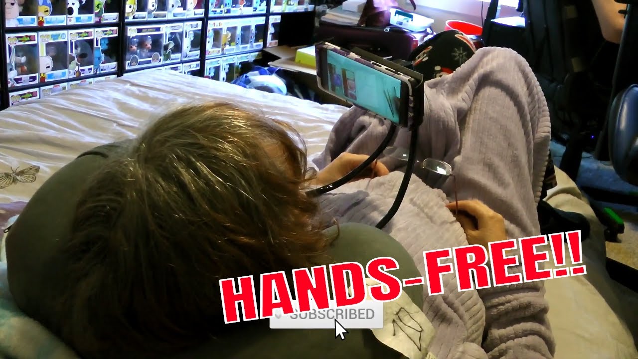 NO HANDS, MA!! My Hands Free Phone Holder REVIEW 📞📱