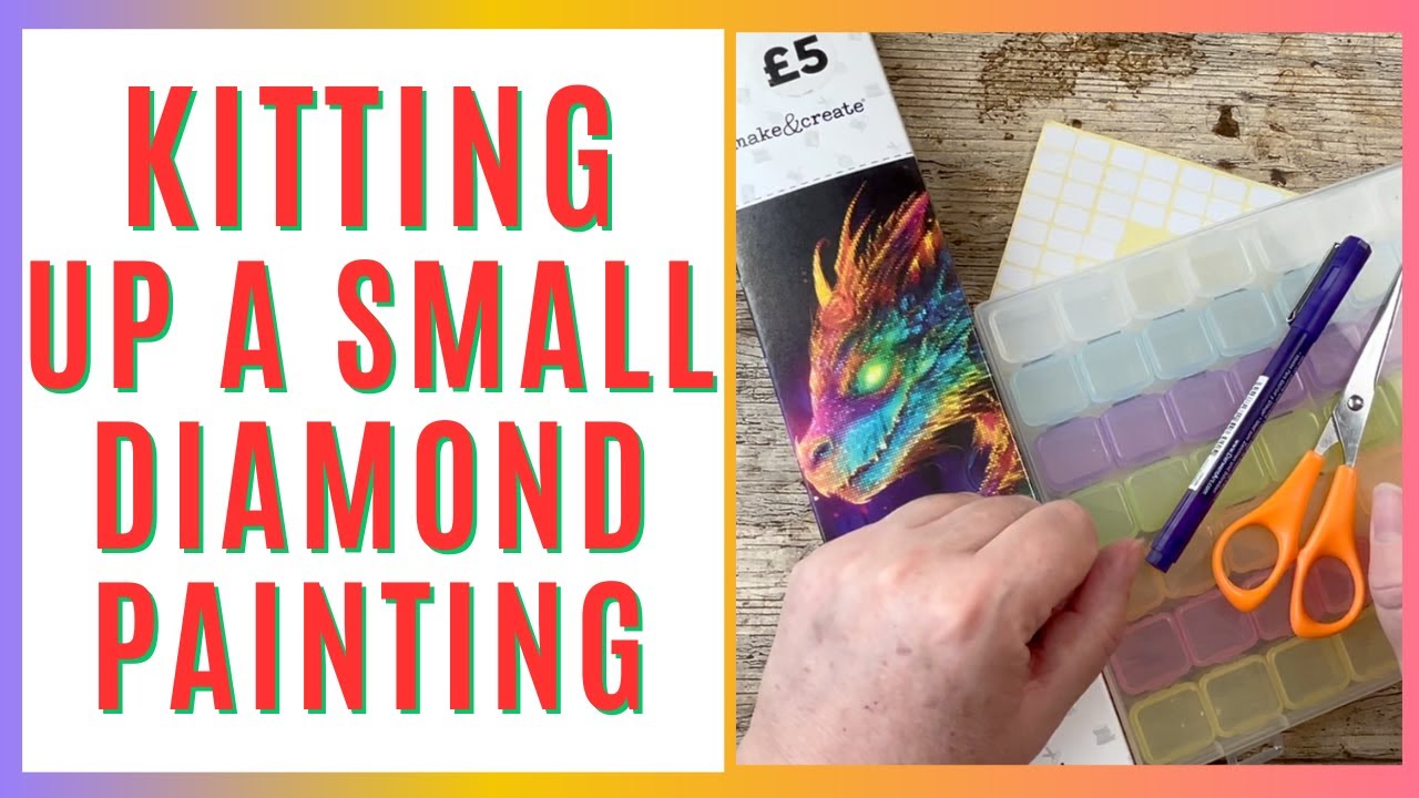 Preparing my next diamond painting!