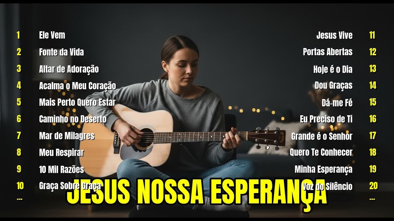 Eu Te Amo Senhor | Melhores Louvores Cristãos 2026