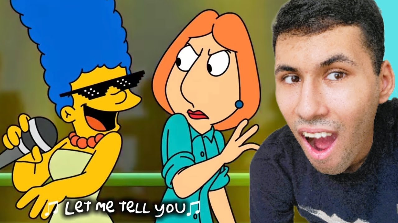 MARGE IS KILLING IT!!! Anand The Gamer Reacts : Marge Vs Lois - Cartoon Beatbox Battles By Verbalase