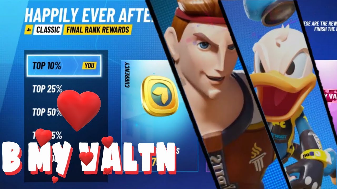 Happily Ever After Top 10% in the World (Donald Duck & Hercules) | Easy Route | Disney Speedstorm