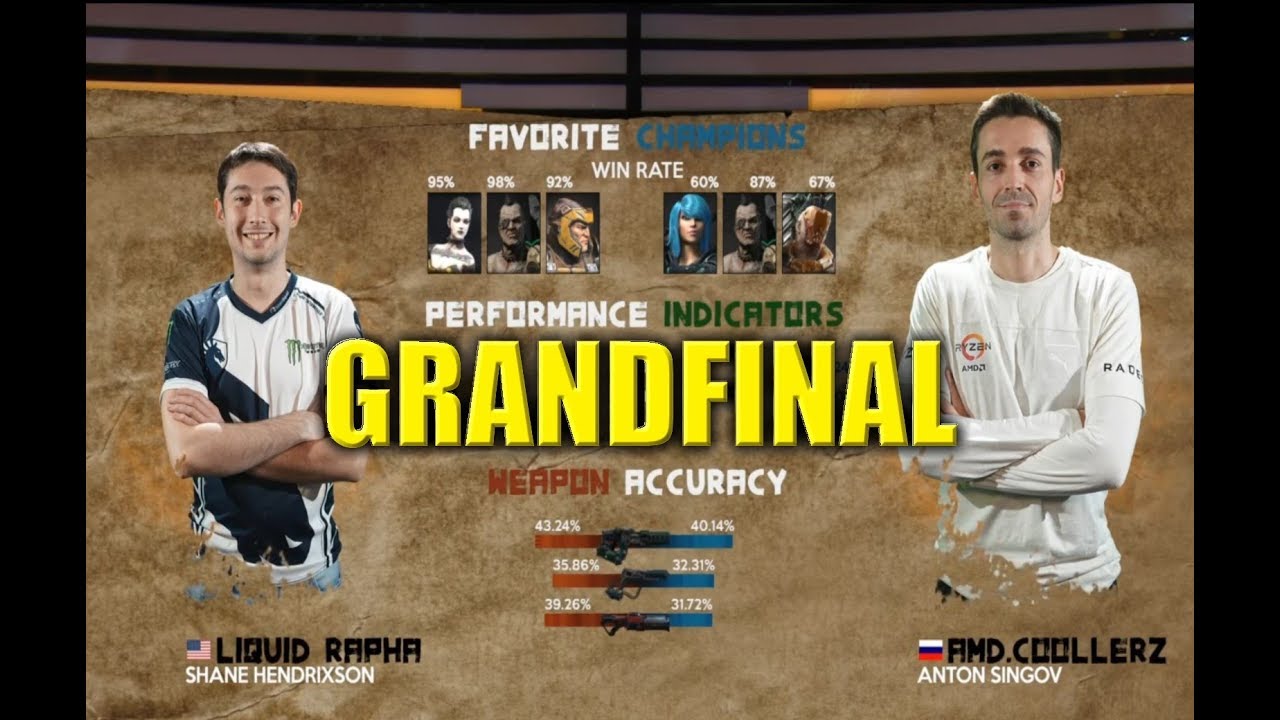 GRANDFINAL RAPHA VS COOLLER PGL 2018 50.000$ Tournament Quake Champions