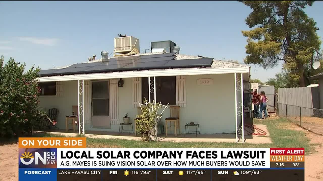 Arizona solar company faces lawsuit