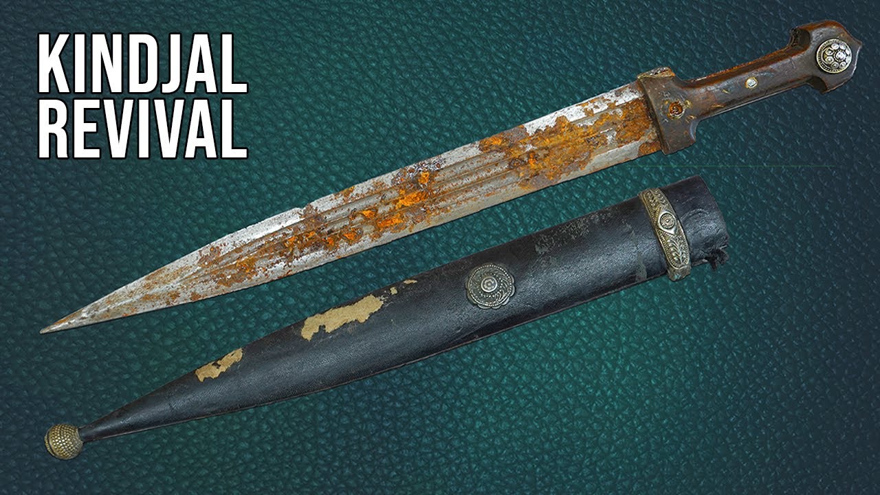 Restoration Old Rusted TIFLIS Dagger &mdash; Rust to LEGEND
