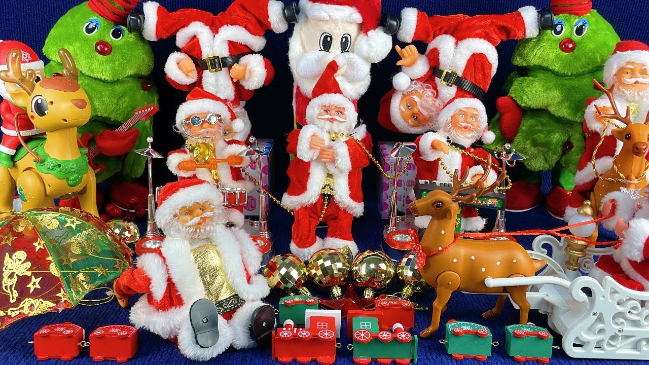10 Minutes Satisfying with Unboxing Santa Claus Christmas Toys Review | ASMR 