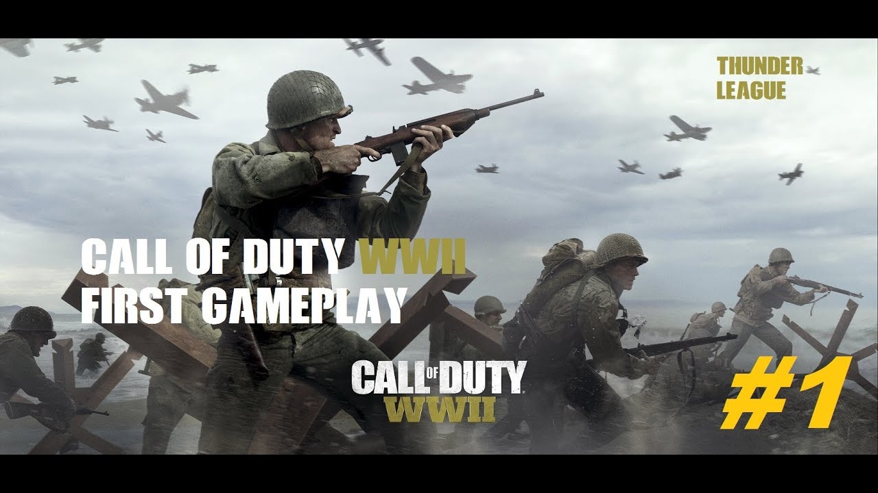 Call Of Duty WW2 first gameplay