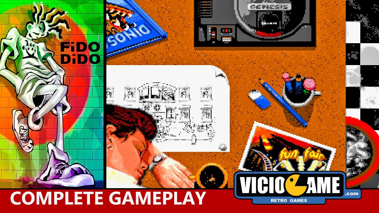 🎮 Fido Dido (Mega Drive) Complete Gameplay