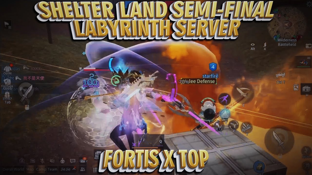 SHL TOP VS FORTIS - LABYRINT SERVER | WHY CANCEL IN FORTIS? DUNNO I'M JUST PILOT HEHE | LIFEAFTER