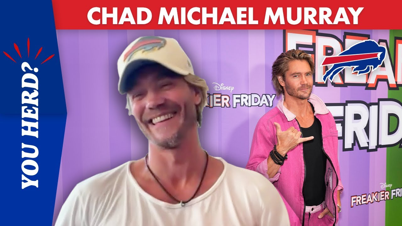 Chad Michael Murray Talks Bills Mafia, Comeback Against Ravens, Keanu Reeves & More! | Buffalo Bills