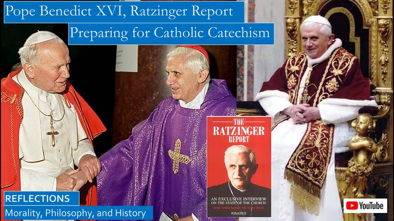 Pope Benedict XVI, Ratzinger Report, Leading Up to the Catholic Catechism