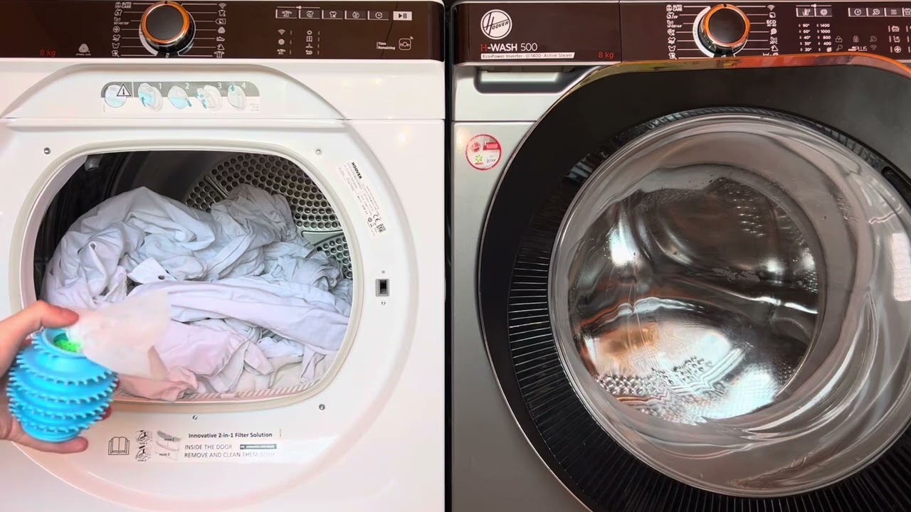 Hoover H-Dry 500 | Whites / CupBoard dry - Loading &Start