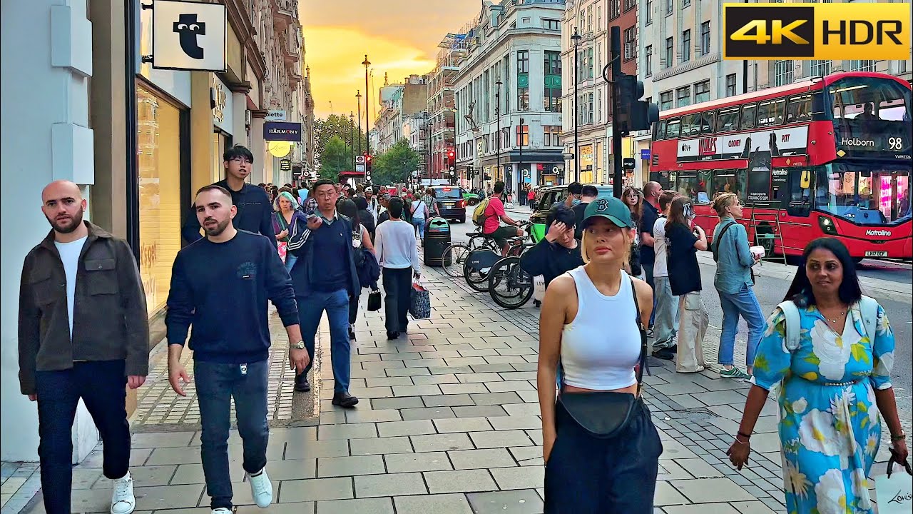 London: Super Busy City - Oct 2024  | London’s Crowded Walk [4K HDR]