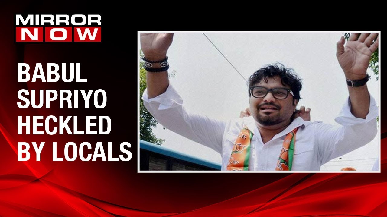 West Bengal: BJP MP Babul Supriyo heckled by locals in Asansol
