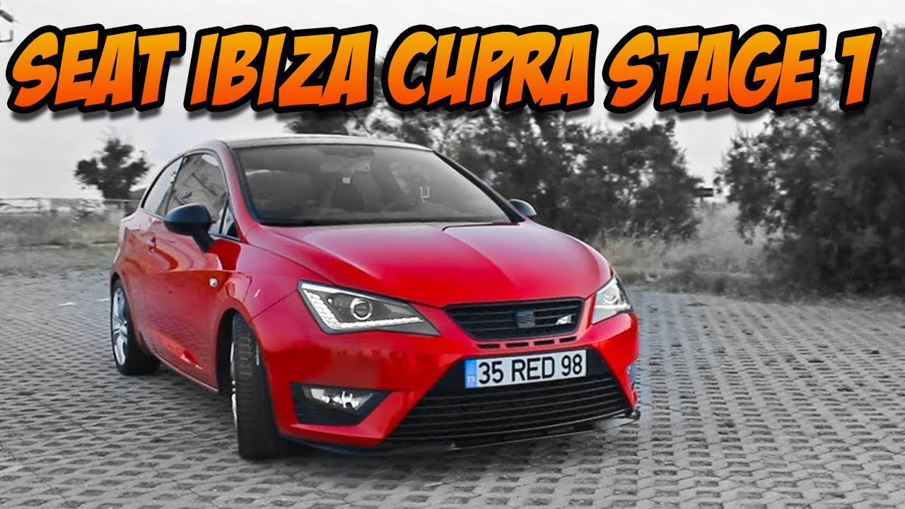 Seat ibiza Cupra Stage 1 Test Sürüşü / Modifiye Listesi / Yakıt Tüketimi / RED CUPRA