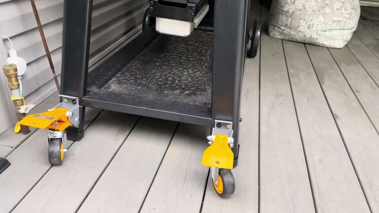 Add Casters to Your Searwood XL Pellet Grill