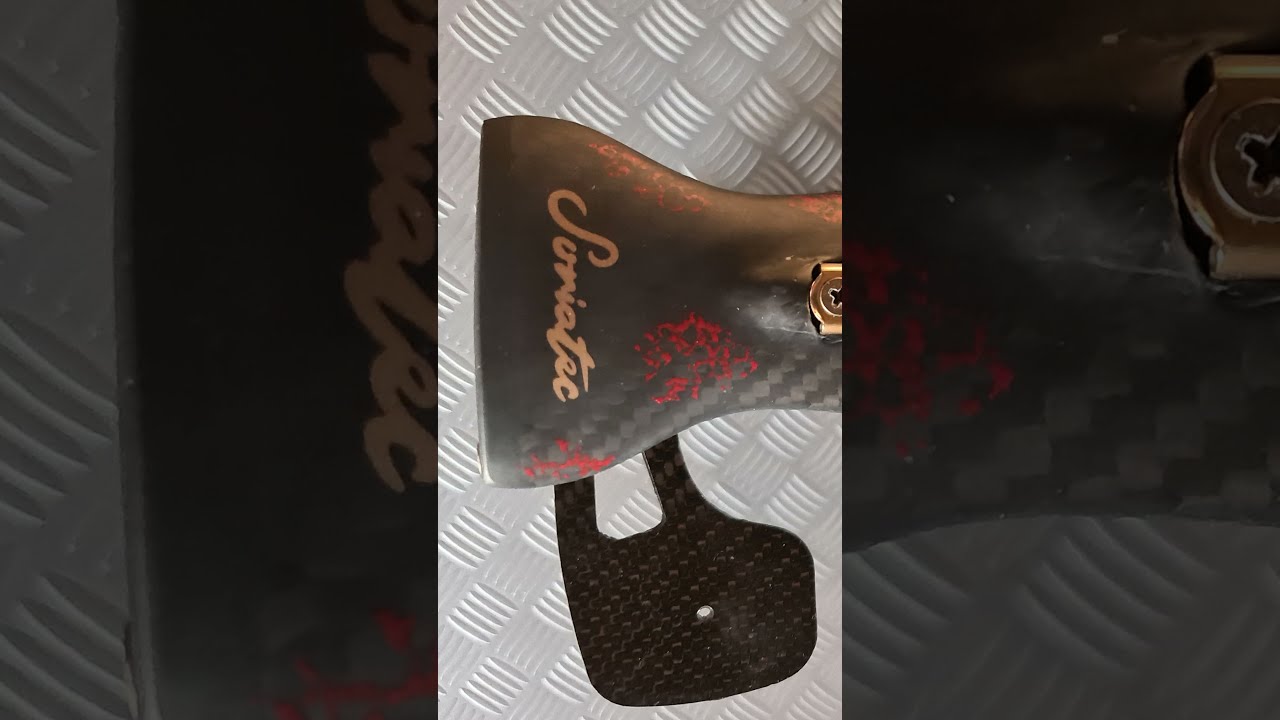 Soriatec Leviathan Carbon Fiber Speargun ( Subtitled ) GOLDEN & RED