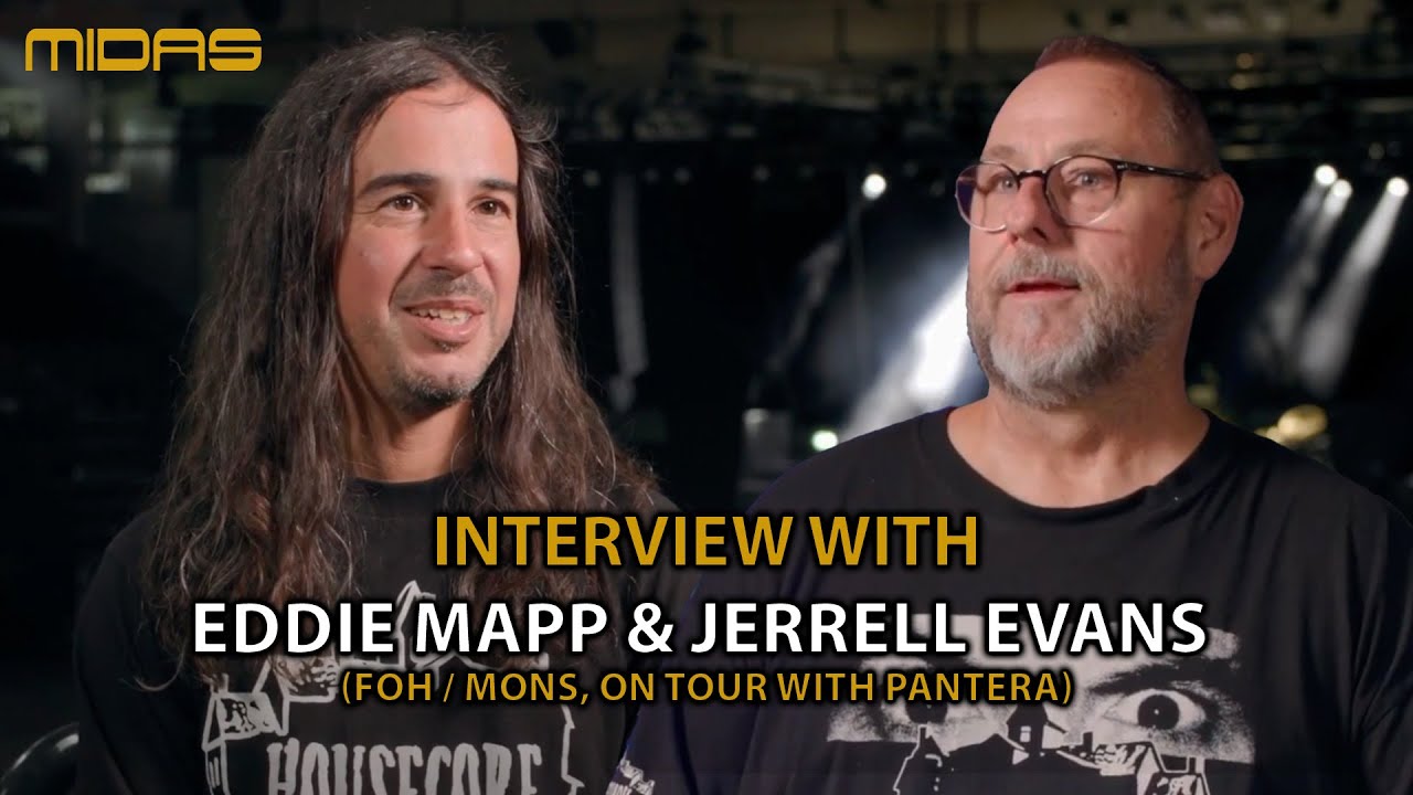 Interview with Eddie Mapp & Jerrell Evans (FOH / Mons, Pantera) - HD96 On Tour