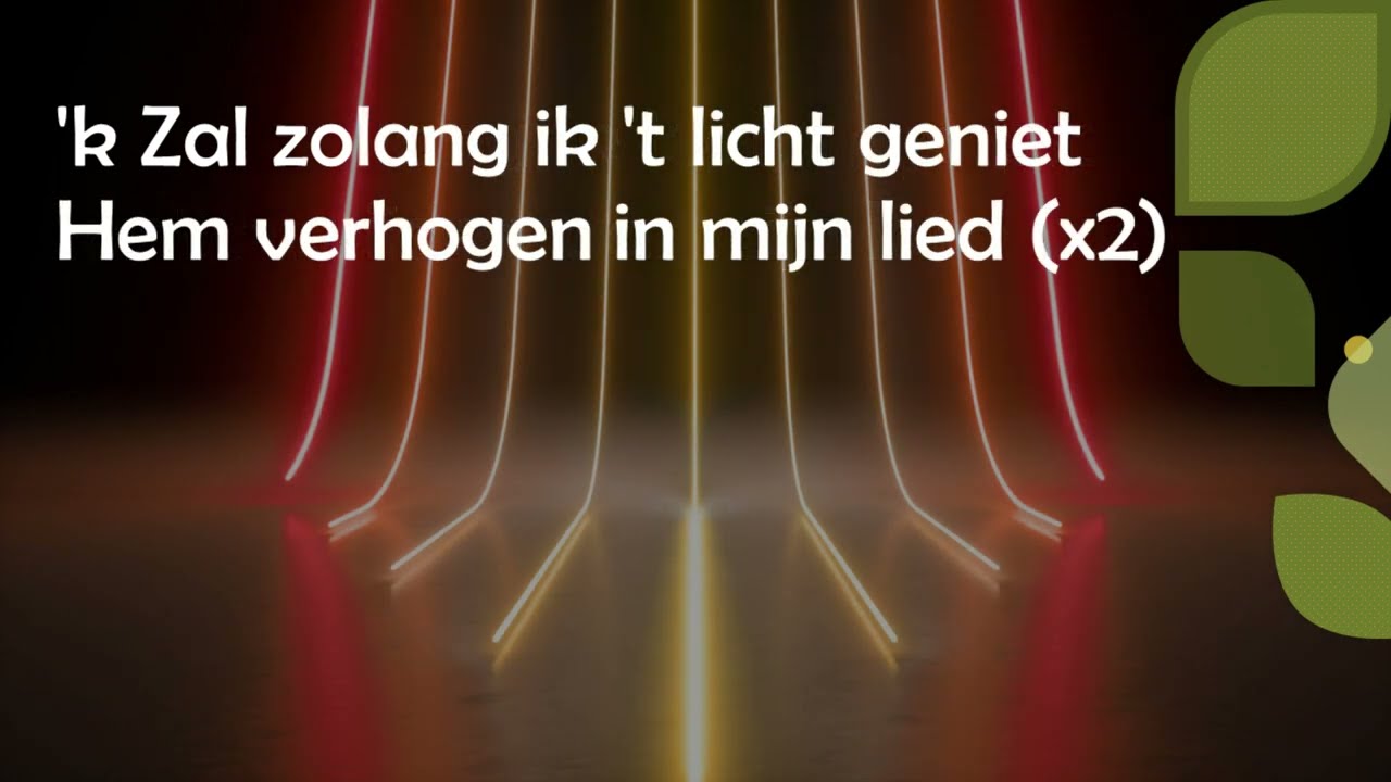 Opwekking met tekst 221 Prijs de Heer met blijde galmen (versie 1)