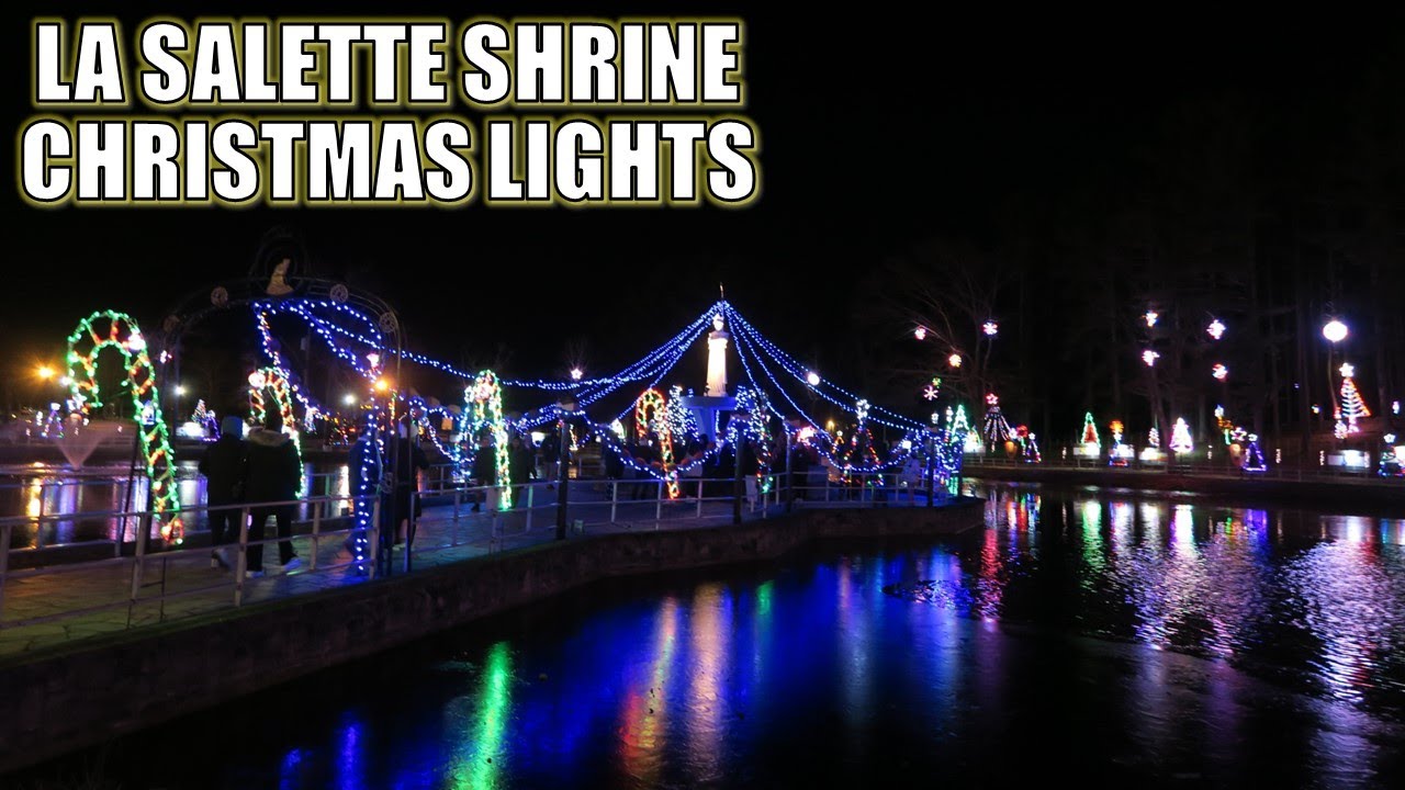 La Salette Shrine Christmas Lights, Attleboro, MA | Non-Copyright