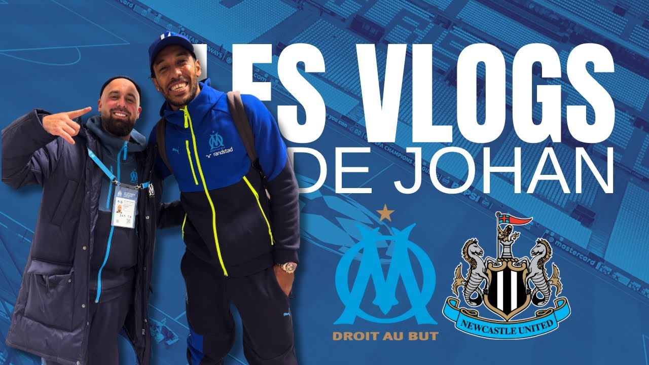 Vlog OM 2-1 NEWCASTLE : JE COMMENTE LE MATCH + RENCONTRE AVEC AUBAMEYANG !