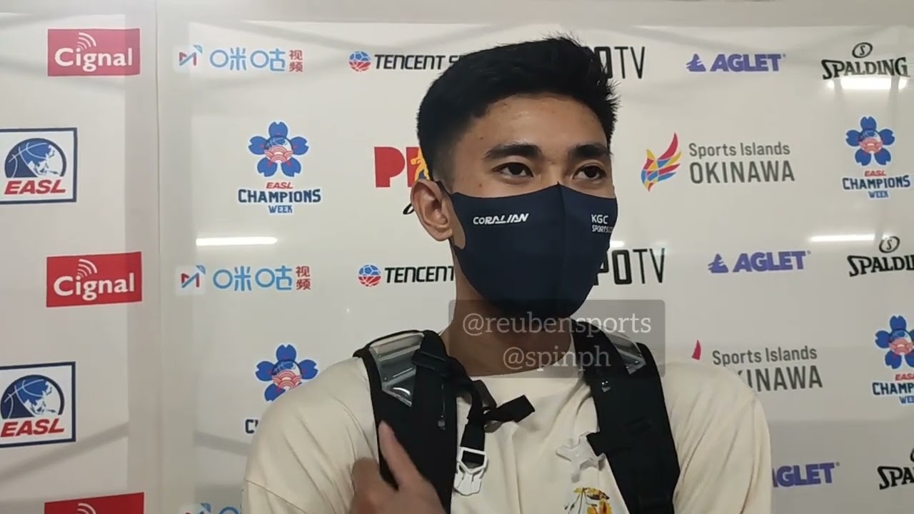 Rhenz Abando, aminadong kinabahan bago makalaban ang San Miguel | EASL | KBL