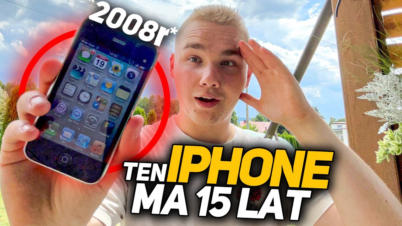 Kupiłem iPhone z 2008 ROKU, ma 15 LAT! (iPhone 3g w 2023)