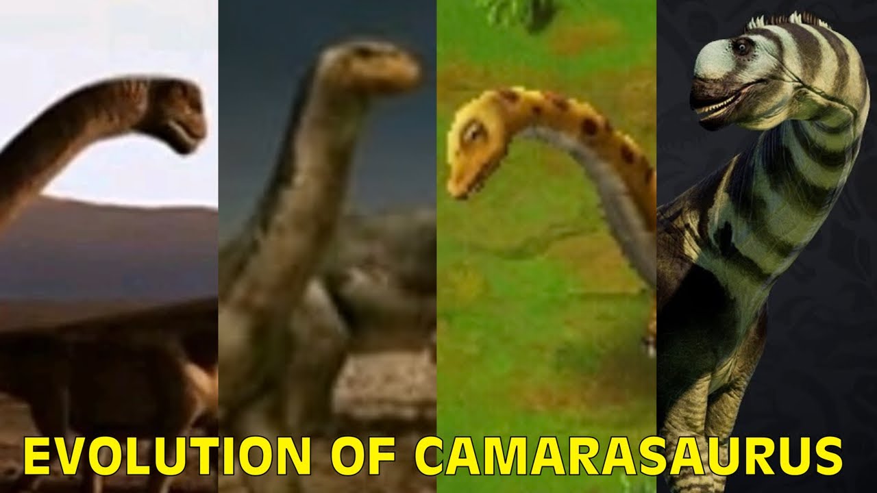 Evolution Of Camarasaurus In Movies, TV Shows, Documentaries, Games, & Paleo Media