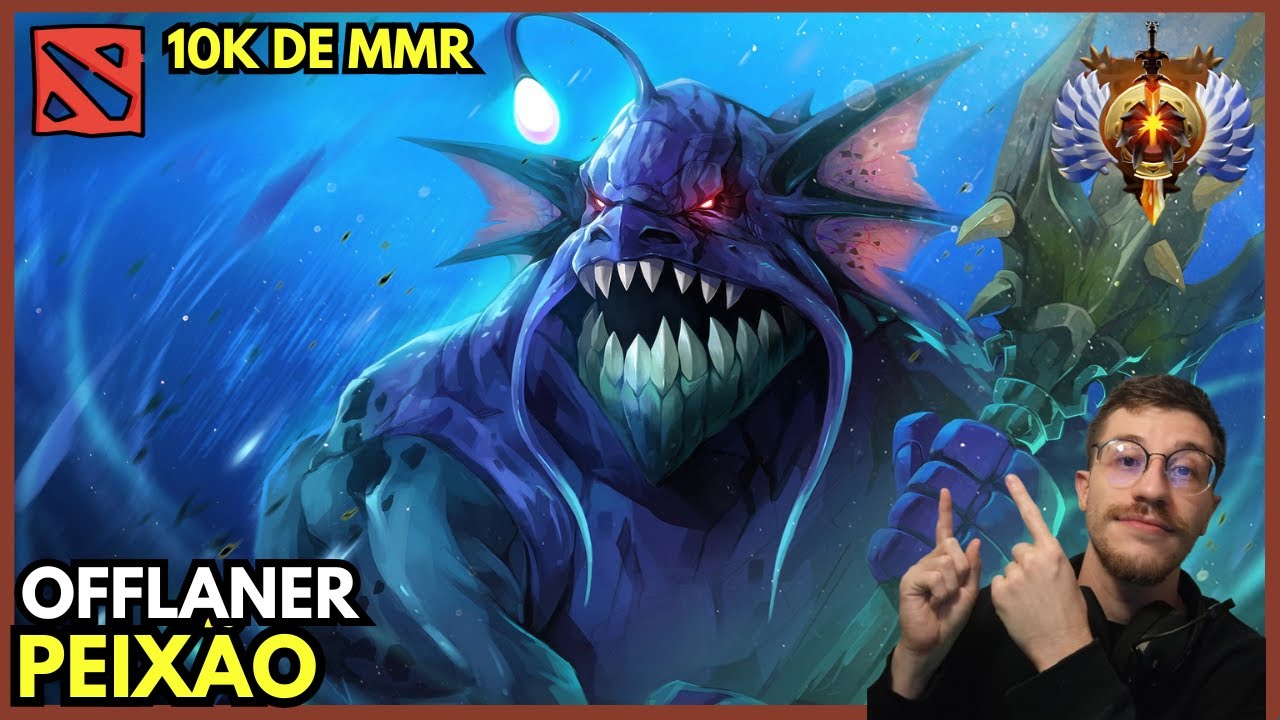 O PEIX&Atilde;O EST&Aacute; SINISTRO!!!! Patch 7.40B... 10k de MMR... #dota2 #dota2brasil