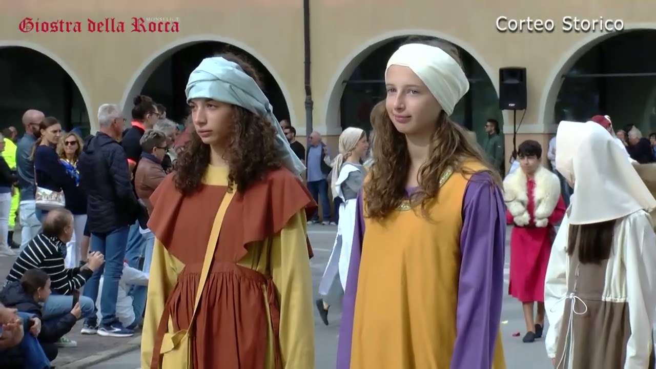 Giostra della Rocca 2024- Monselice - Il Corteo storico