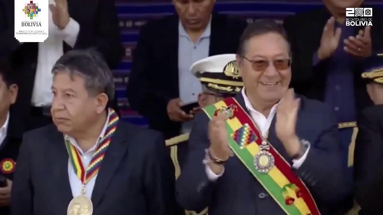 #Evento | El presidente Luis Arce Catacora presenta ante el pueblo su informe