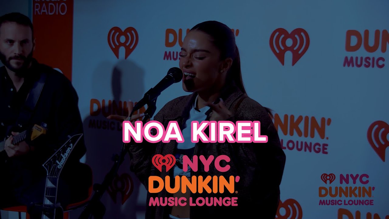 Noa Kirel Performs at the NYC Dunkin' Music Lounge!