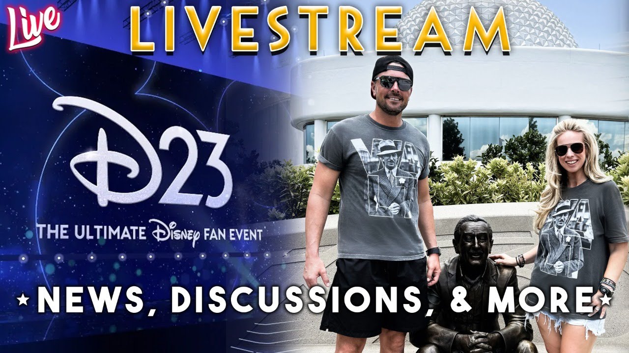 🔴LIVE: D23 MAJOR NEWS & DISCUSSION! Honest Opinions| Whats Coming to Disney World, Disneyland, More