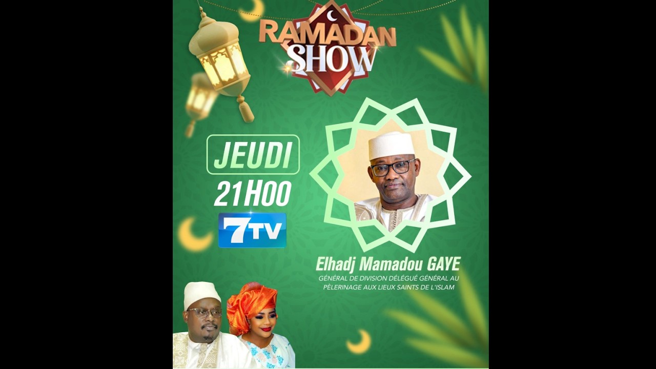 🔴[DIRECT] #ramadanshow2026: El Hadji Mamadou GAYE le Pélerinage à la Mecque et les innovations
