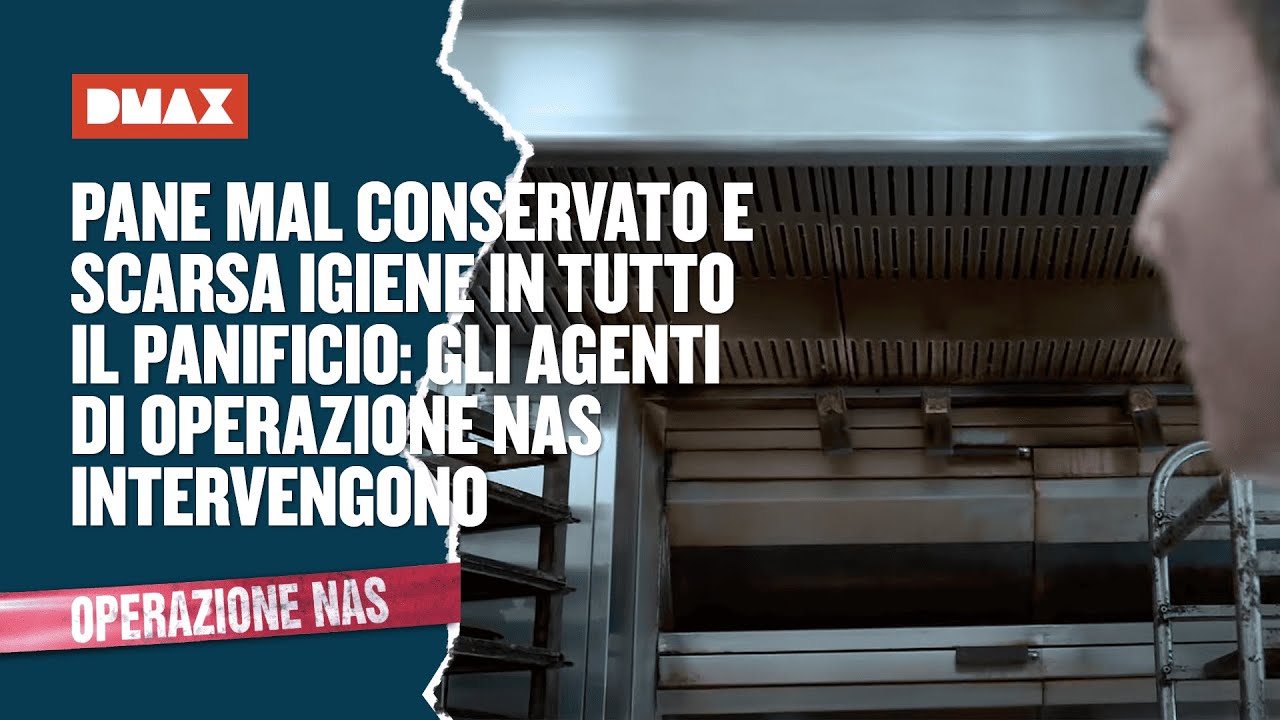 Pane mal conservato e scarsa igiene in tutto il panificio: gli agenti di Operazione NAS intervengono