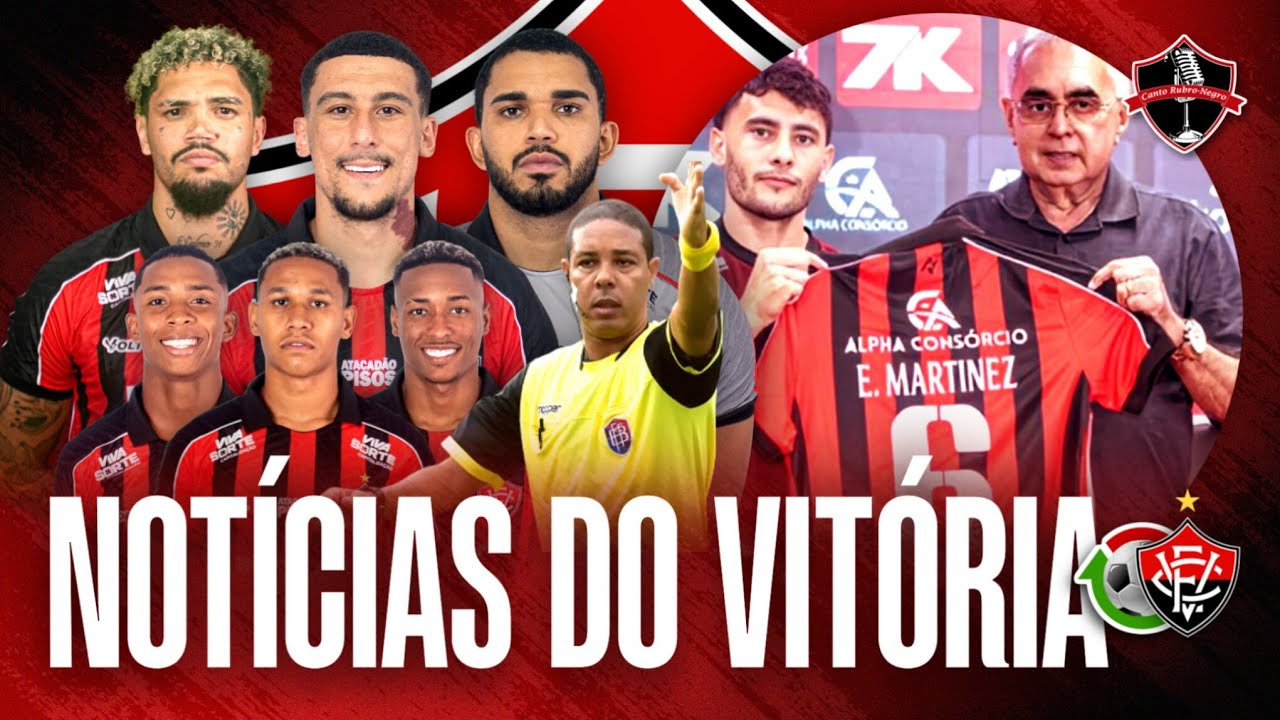 🚨PRÉ-JOGO VITÓRIA x BAHIA DE FEIRA, REFORÇOS TERÃO MINUTOS? MARTÍNEZ ANUNCIADO E MAIS NOTÍCIAS
