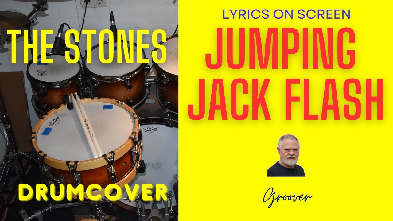Drum covers of popular songs. // Jumping Jack Flash by the Stones (1968)
