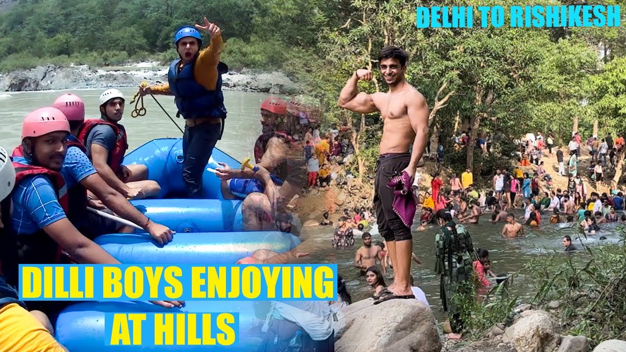 Rishikesh River Rafting & Mussoorie Road Trip VLOG