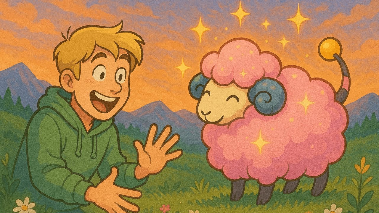 Shiny Mareep Caught in 8159 Random Encounters! (Pokémon SoulSilver)