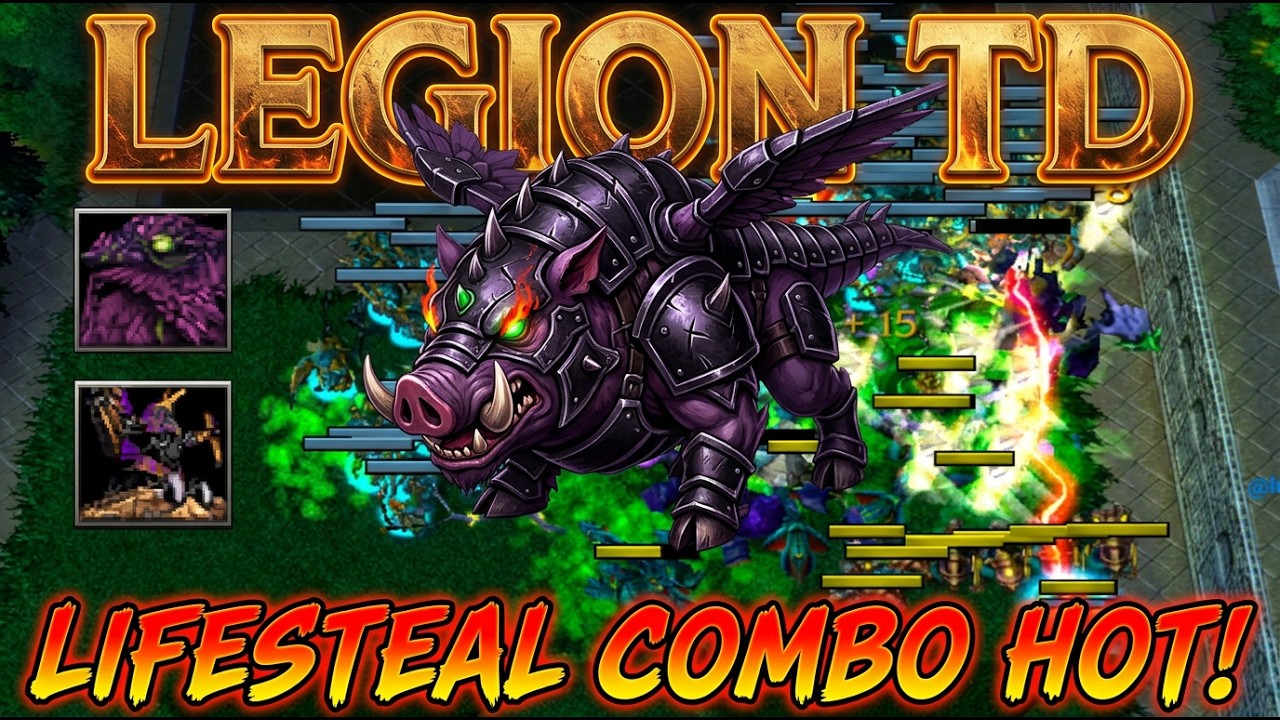 Legion TD phcclgezx1 - Unkillable units!