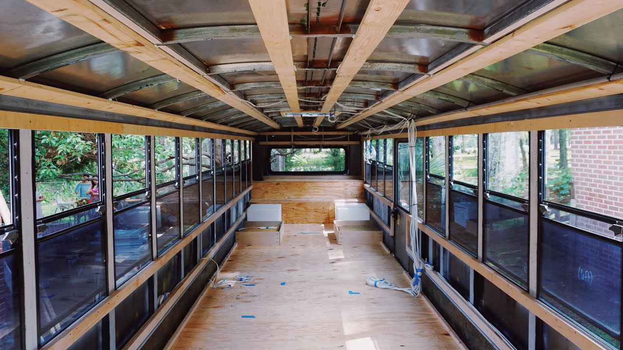 AC and DC Electrical Rough-In: How We Wired our School Bus Conversion Ep 15